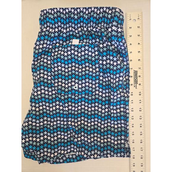 George Men's Americana Swim Trunks Size XG W/ 2 Side Pockets, Stretch Waist Band - Picture 4 of 6